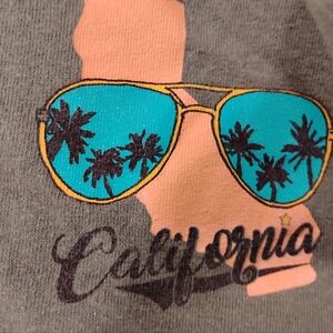 Olive green stay wild California on front and back no tag Cali brand size XL